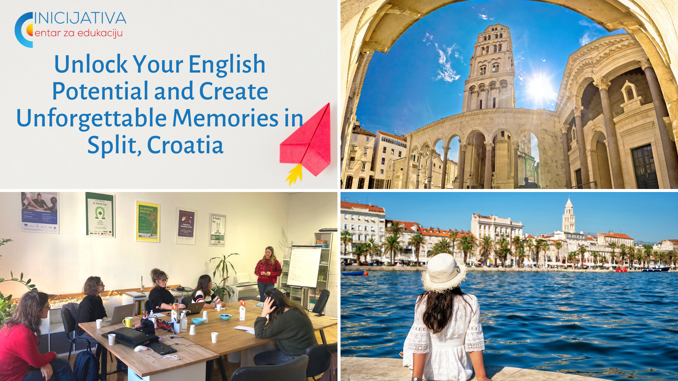Unlock Your English Potential and Create Unforgettable Memories in Split, Croatia 🌟🇭🇷
