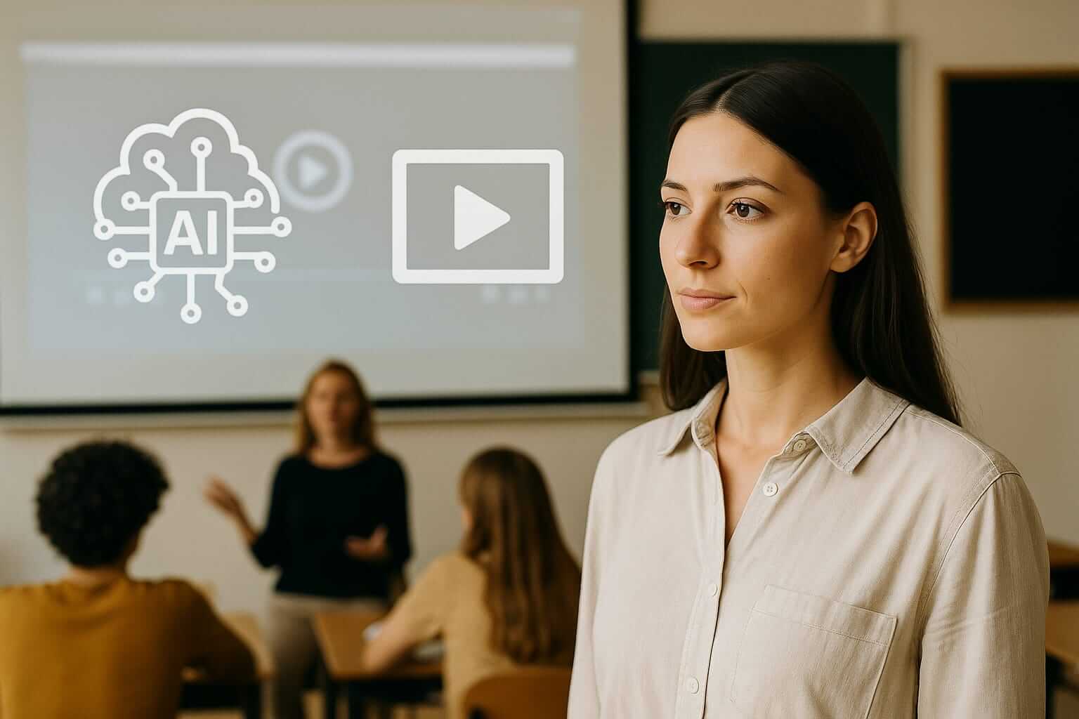 AI Video Course Creation for Teachers